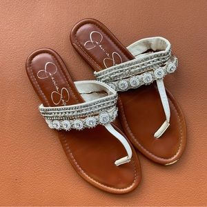 Jessica Simpson Beaded Sandals